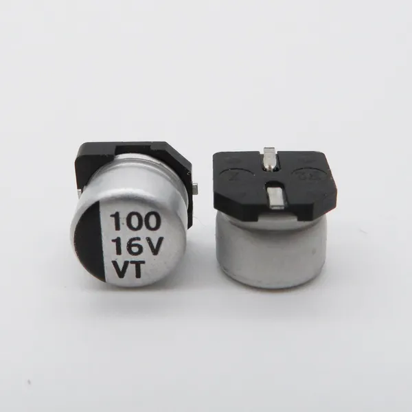 

16v100uf 6*5 smd chip aluminum electrolytic capacitor