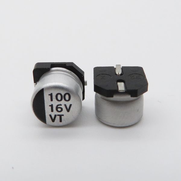 

16v100uf 6*5 smd chip aluminum electrolytic capacitor