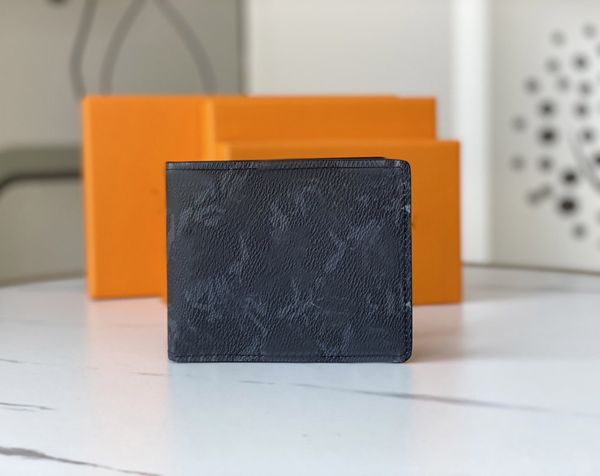 

fashion designer wallets luxury multiple purse mens womens leather clutch highs quality monogrames pastel noir coin purses card holders orig, Red;black