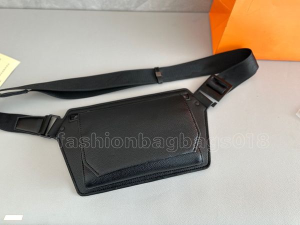 

m57081 takeoff sling bag chest crossbody bags leather fanny packs belt bag for sports yoga festival workout traveling running casual hiking