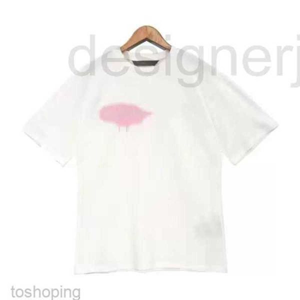 

men's t-shirts designer men t-shirt brand t shirt womens clothing love spray letter short sleeve spring summer tide tee black s8wp, White;black