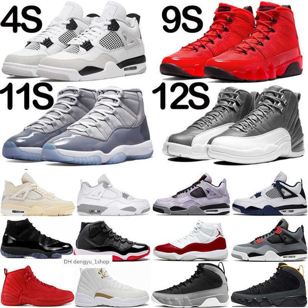 

jumpman 4 11 basketball shoes 9s 12s men women military black cat bred cherry canvas french fire red unc cool grey racer jorden jordon jorda