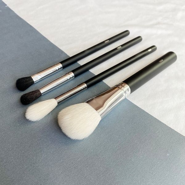 

Makeup Brushes Set (tapered Powder M523 Pro Firming Blending M503 Tapered Blender M505 Round Highlighter M511) 4pc Cosmetics Kit, Mo 4pcs brush set