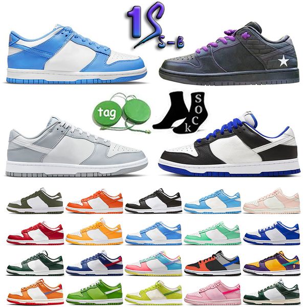 

designer sb low mens women skate casual shoes chunky grey georgetown midas atlas lost unc coast chicago black white laser orange trainers du