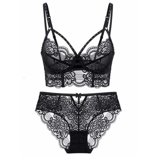 

bra women new temptation thin cup lace with steel holder women's set underwear 21517, Red;black