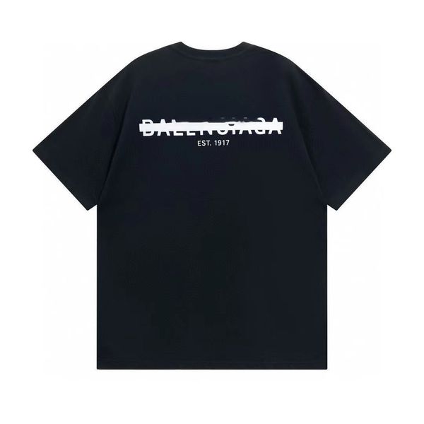 

men's t-shirt t shirt men womensshort sleeve cotton breathable tee r luxury letters print shirts spring summer high street casual mens, White;black