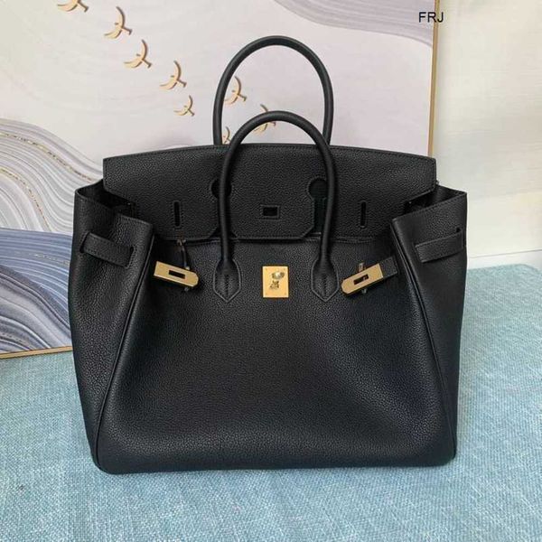 

designer bags birkin herme handbags bag leather womens togo lychee pattern portable lock bride large capacity 30 35 4 have logo frj