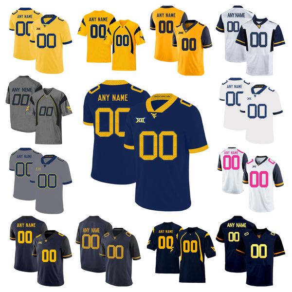 

college football jerseys 13 david sills v 8 karl joseph 7 white limited 12 cj donaldson87 mike o'laughlin, Black