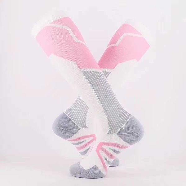 

5pc socks hosiery thin leg socks exercise muscle compression socks jump rope marathon running socks women calf socks fitness tube pressure s, Black;white