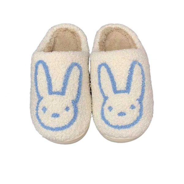 

Bunny Slippers Funny Rabbit New House Women Slipper Cheap Hot Selling In Winter Autumn Z0215, Blue rabbit