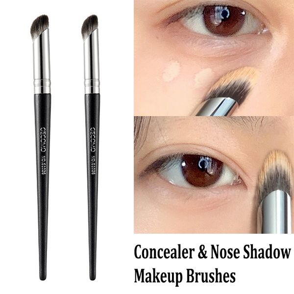

concealer makeup brushes dark circles multi-function nose shadow brush cosmetic liquid foundation face detail makeup beauty tool