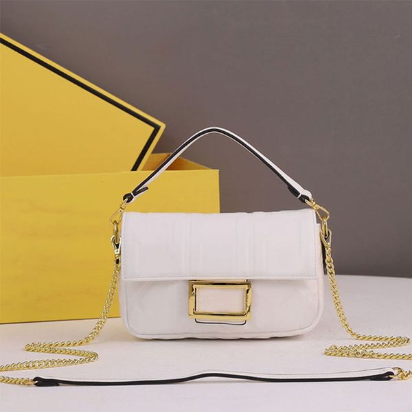 

chain baguette bags women embossed bag crossbody mini bag shoulder handbags handle totes purse classic letter flap wallet leather package go