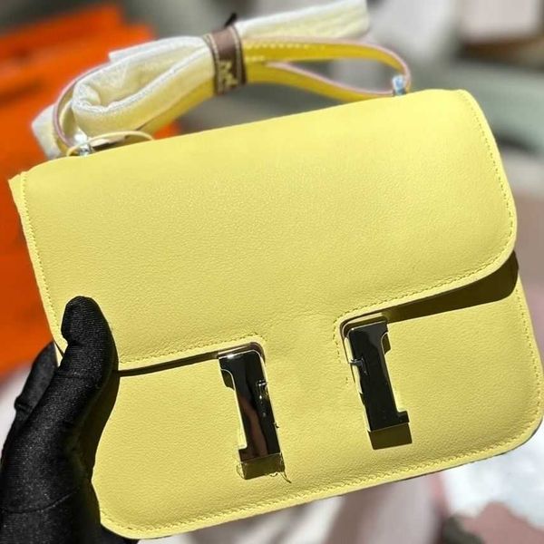 

55%off new luxury fashion bags leather women's single shoulder small square cowhide bag ladies shoulder handbags designer bags purse