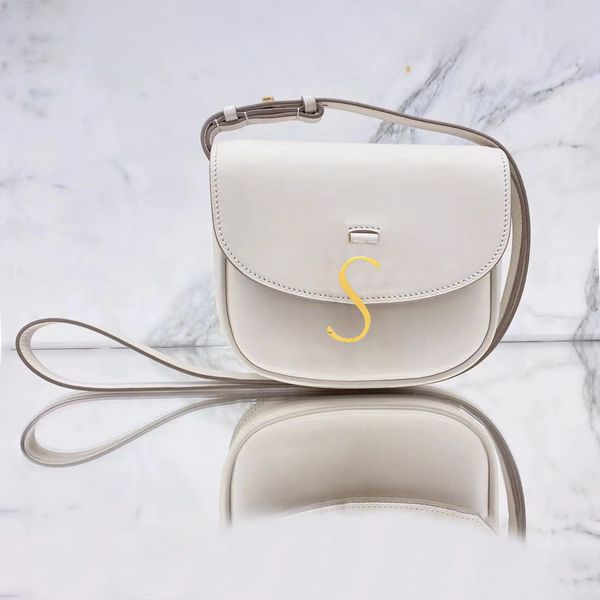 

classic kaia saddle clutch bags totes shoulder women metal lsy letter leather bag luxury designer fashion hobo crossbody bag postman travel