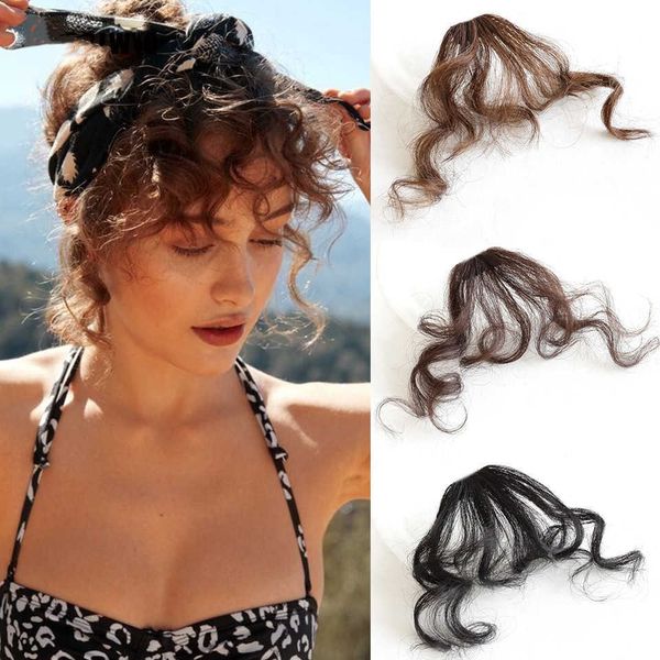 

hair clips barrettes 1 pc air bangs clip in bangs front neat bangs fringe hair girl clip in hair clip extension hair accessories for women j, Golden;silver