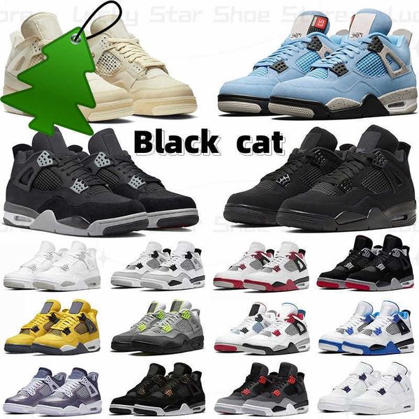 

basketball shoes sports sneakers military black cat white oreo cactus jack dark blue university grey fog sail red thunder for men women