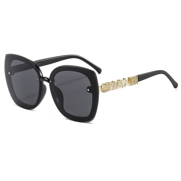 

luxury polarized sunglasses polaroid lens designer womens mens goggle senior eyewear for women eyeglasses frame vintage metal sun glasses wi, White;black