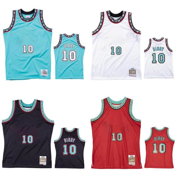 

stitched mike bibby basketball jersey s-xxl mitchell & ness 1998-99 mesh hardwoods classics retro version men women youth jerseys, Black;red