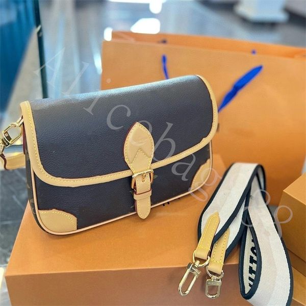 

designer bag cross body for lady genuine leather letter print logo girl fashion bag with straps crossbody bag with dust bag and box 7a