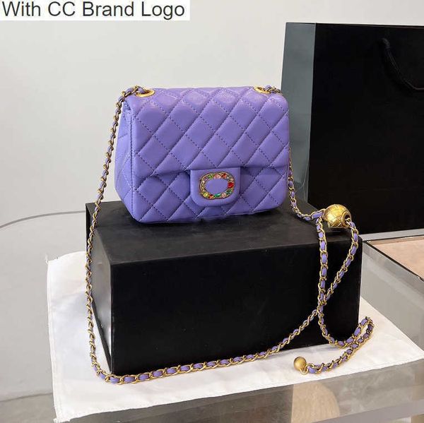 

cc cross body designer color diamond flap bags classic mini lambskin quilted vintage hardware matelasse chain crossbody wallets womens luxur