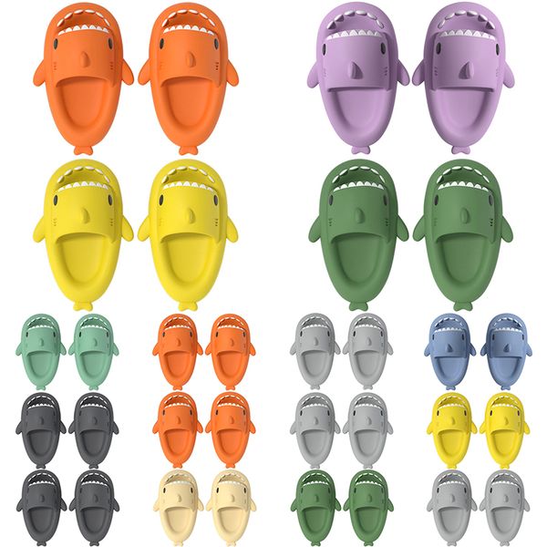 

designer slippers women men thick bottom antiskid blue orange pink purple yellow outdoor summer sandals color116, Black