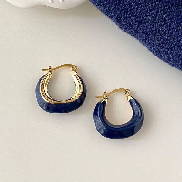 

klein blue earrings chandeliers dangles earrings 925 dangle chandelier round metal earrings pattern exquisite jewelry restoring ancient ways, Silver