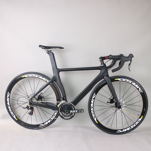 

22 speed aero disc design complete road bike tt-x3 with aluminum wheelset available size 46/48/50/52/54cm