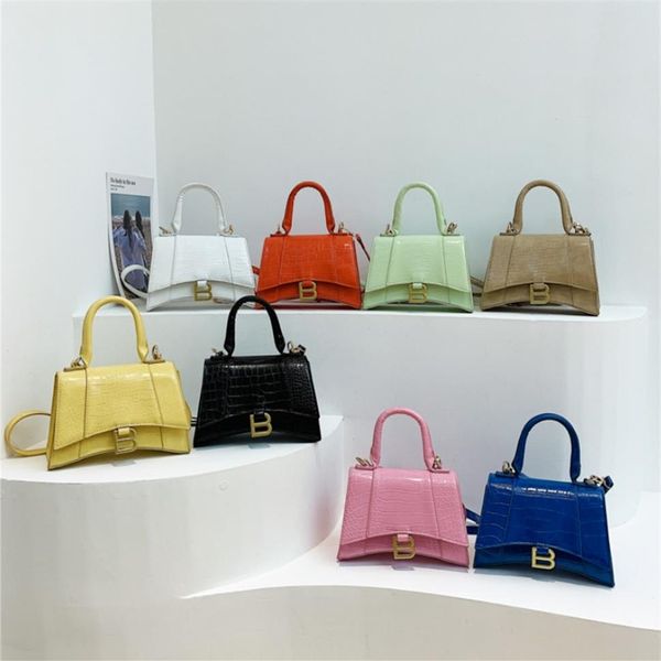 

2022 fashion spring new underarm ladies bag casual personality single shoulder messenger crocodile pattern small square bag multic295a