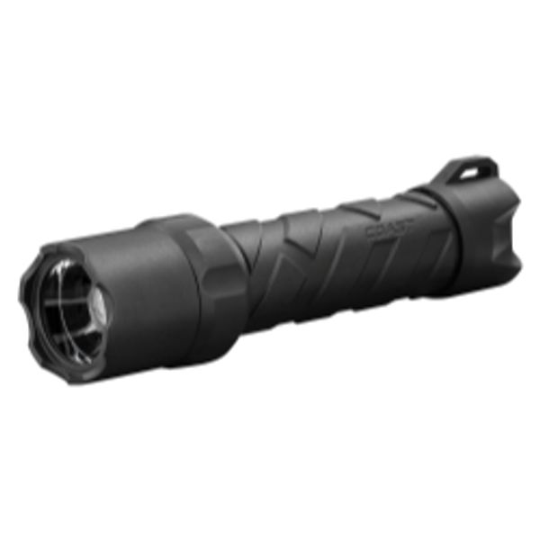 

poltsteel 600r rechargeabl black flashlight in box compass