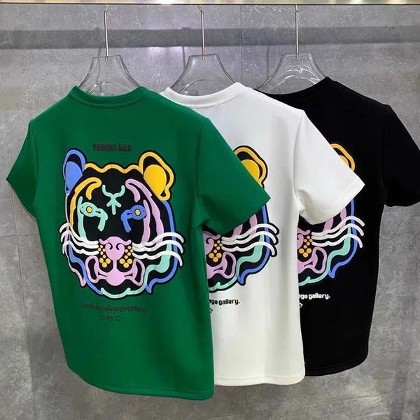 

clothing sets summer boys short sleeve tee shirt pure cotton middle printed fashion t shirt 230222, White