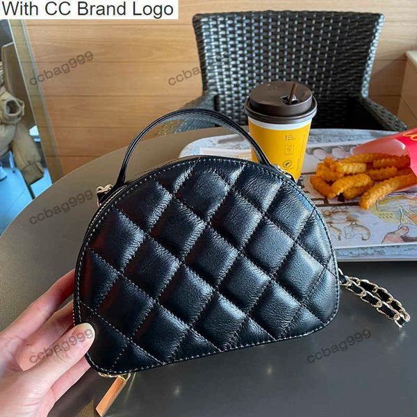 

cc cosmetic bags & cases famous designer cowhide dumpling bags diamond quilted leather portable tote handbags ladies large capacity semi-rou