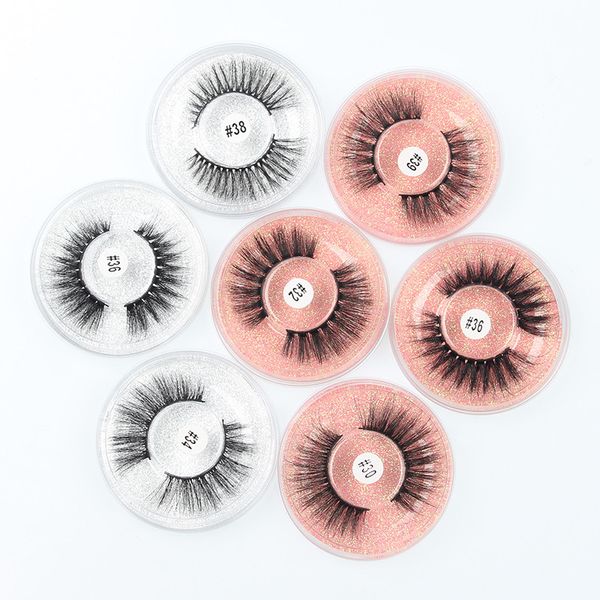 

false eyelashes eyes round color cardstock pair of eyelashes natural long fluffy wisp artificial 3d mink eyelashes soft thick handmade eyela