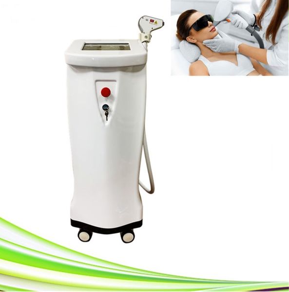 

painless hair remover laser diode laser hair removal equipment price clinic spa use ice cooling diodo 808nm skin rejuvenation depilacion laz, Black