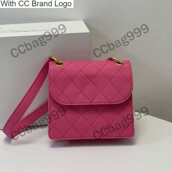 

cc cross body classic denim wash underarm shoulder bags womens peach blue diamond quilted luxurys handbags wallets wide shoulder belt chain