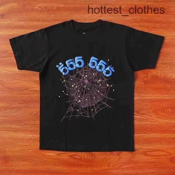 

555 designer hip hop kanyes style sp5der t shirt spider jumper european and american young singers short sleeve tshirts fashion sport 1 gl8e, White;black