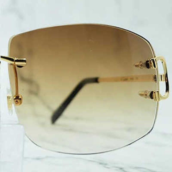 

big square sunglasses men luxury trendy sun glasses mens accessories women shades eyewear rimless pink blue new fashion factory sun glasses, White;black