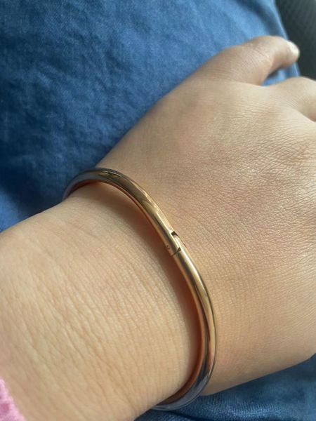

stainless steel men women bangle kartier bracelet, Black