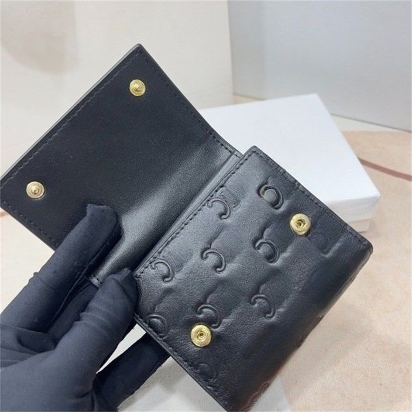 

designer women wallet card holder flowers purse clutch fashion date code purse woman lady girls cns wallet, Red;black
