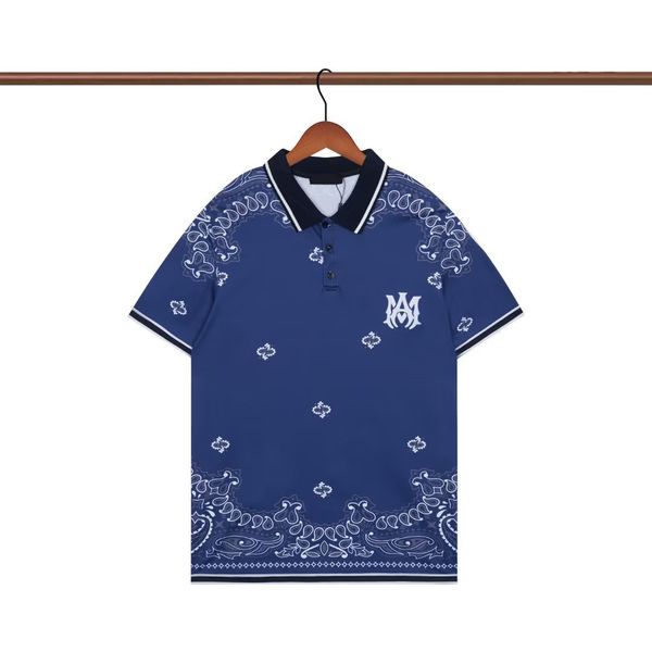 

men's plus tees & polos round neck embroidered and printed polar style summer wear with street pure cotton w1zs, Black;brown