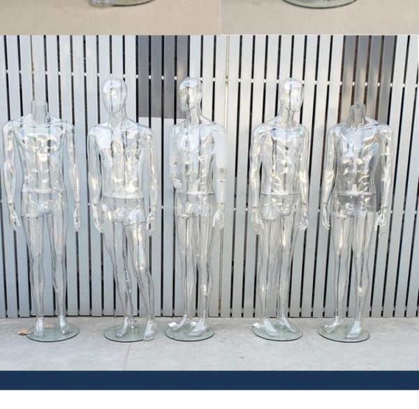 

quality slim transparent mannequin slim men clear model customized6591747, Khaki