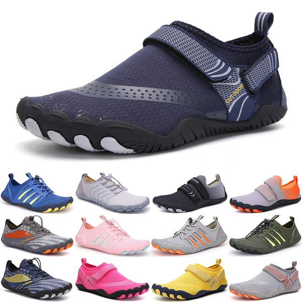 

men women running water shoes triple black white mens womens trainers sports sneakers runners shoe color7