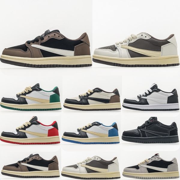 

childrens sneakers shoes 1s boys girls sports shoes athletic designers summer 24-35 ole2, Black