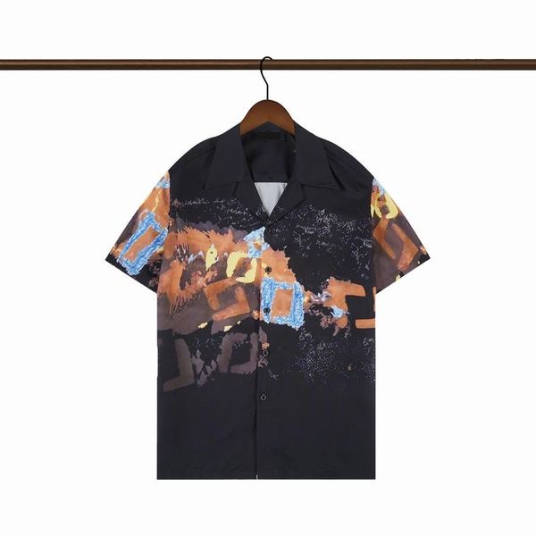 

summer men's shirt designer t-shirt luxury t-shirt letter printed t-shirt fashion color graffiti printed t-shirt casual t-shirt asian s, White;black
