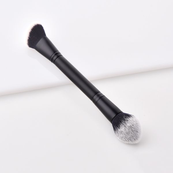 

new double ended contour brush sculpting brush powder blush brush makeup brushes cosmetic tools facial brush