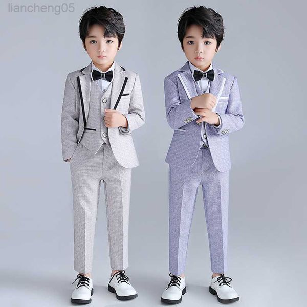 

clothing sets jubah seremonial anak laki-laki kedatangan baru/setelan formal anak laki-laki pertunjukan piano/setelan pesta ulang tahun/sete, White