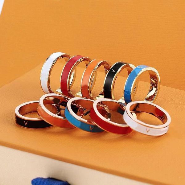 

new designer titanium steel band rings fashion jewelry men's simple modern ring ladies gift, Silver