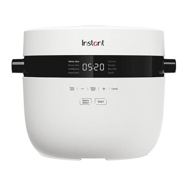 

instant 20-cup rice cooker rice and grain multi-cooker with carb reducing technology without compromising taste or texture