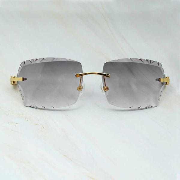 

luxury designer sunglasses men and women diamond cut stylish retro sun glasses shades eyewear new fashion factory sun glasses 70%off gofb, White;black