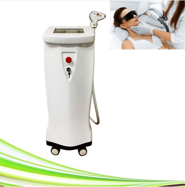 

808nm diode laser hair removal machine painless hair remover professional salon spa laser diode ice cooling diodo 810 skin rejuvenation depi, Black