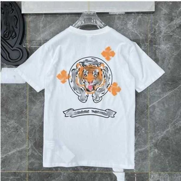 

men's t shirts classic heart luxury t shirt ch brand tees men sanskrit letter chromes sweatshirts short sleeve horseshoe designer ssn9, White;black
